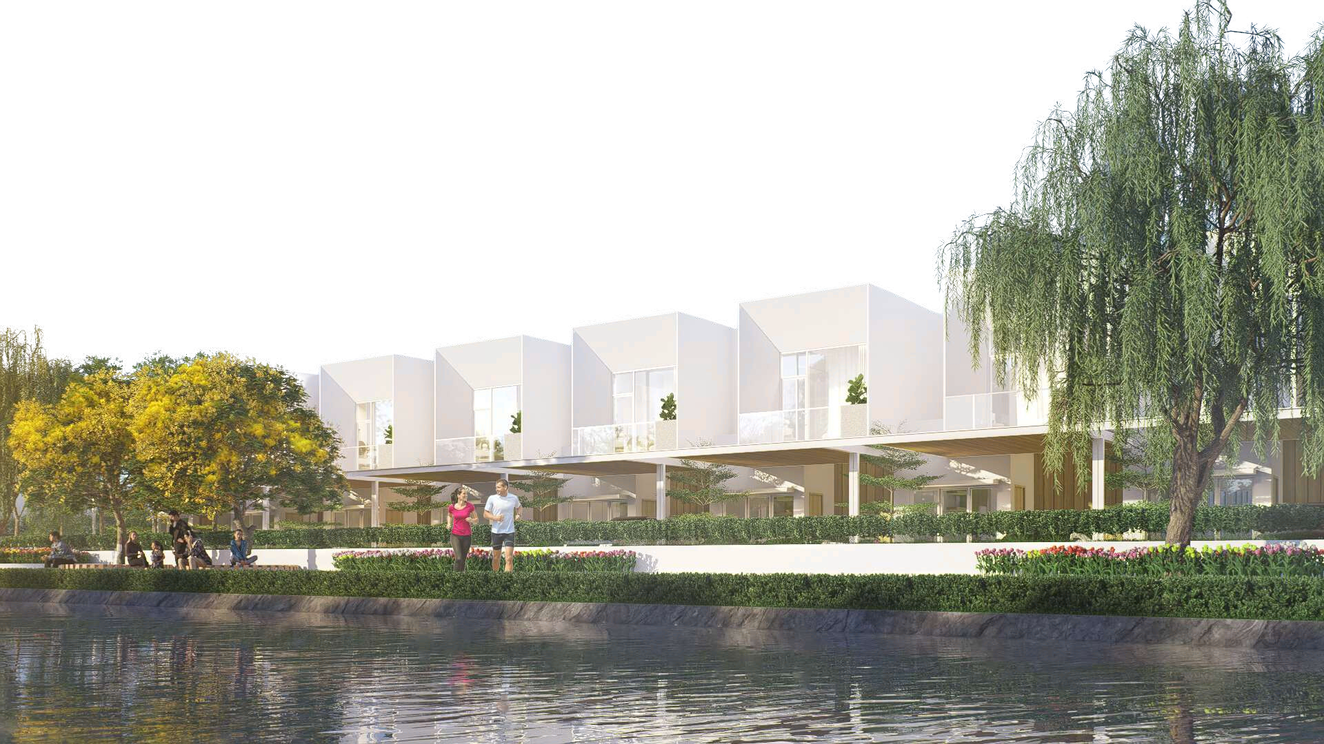 Perumahan Woodville Residence di Buduran, Sidoarjo - Rumah baru modern dengan fasilitas lengkap