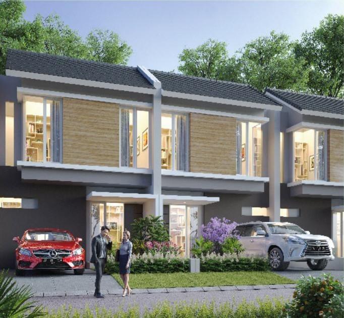 Foto eksterior tipe rumah Tipe 54/75 di The Anvaya Juanda Sedati, Sidoarjo