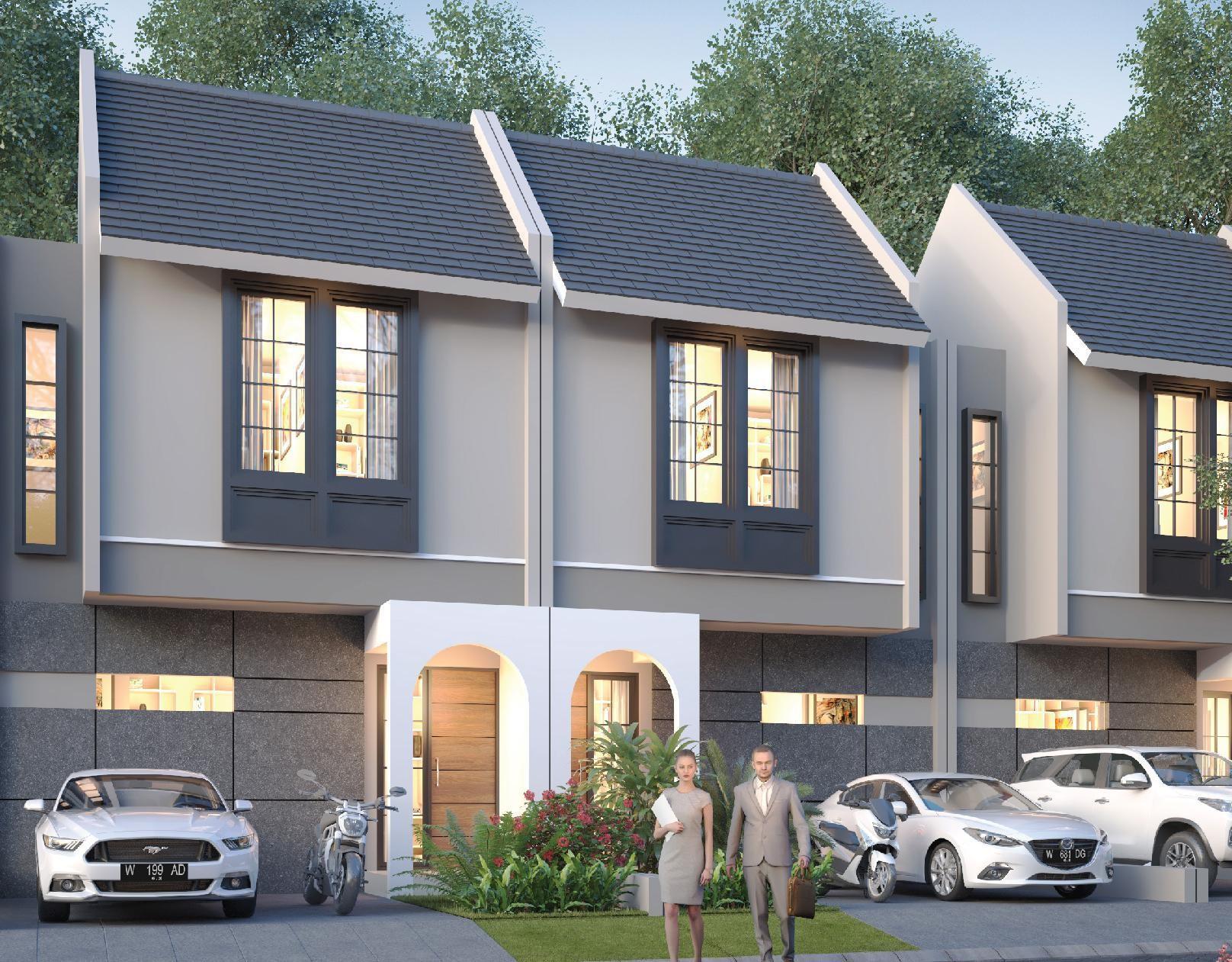 Foto eksterior tipe rumah Tipe 56/90 di The Anvaya Juanda Sedati, Sidoarjo