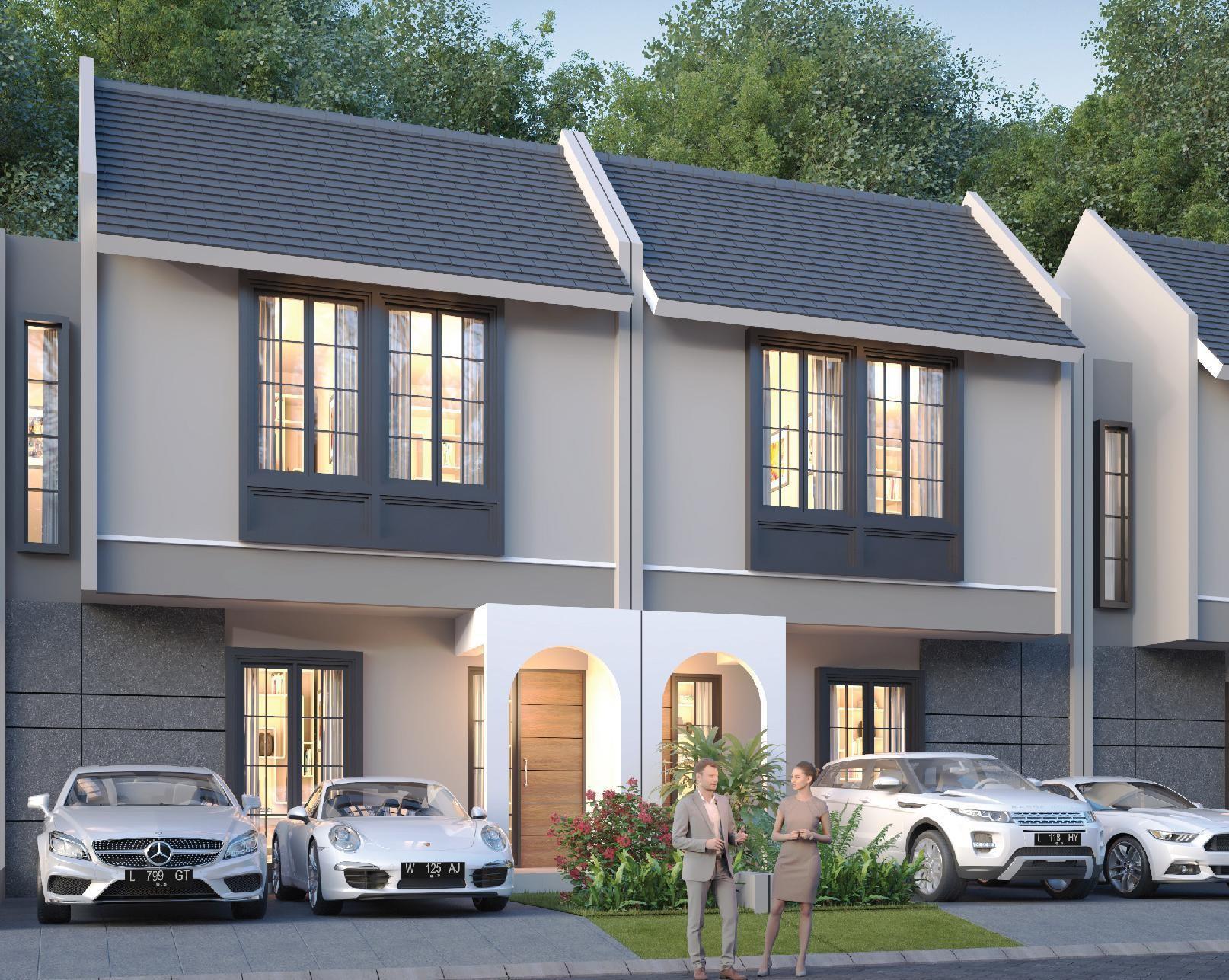 Foto eksterior tipe rumah Tipe 60/77 di The Anvaya Juanda Sedati, Sidoarjo