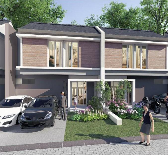 Foto eksterior tipe rumah Tipe 80/96 di The Anvaya Juanda Sedati, Sidoarjo