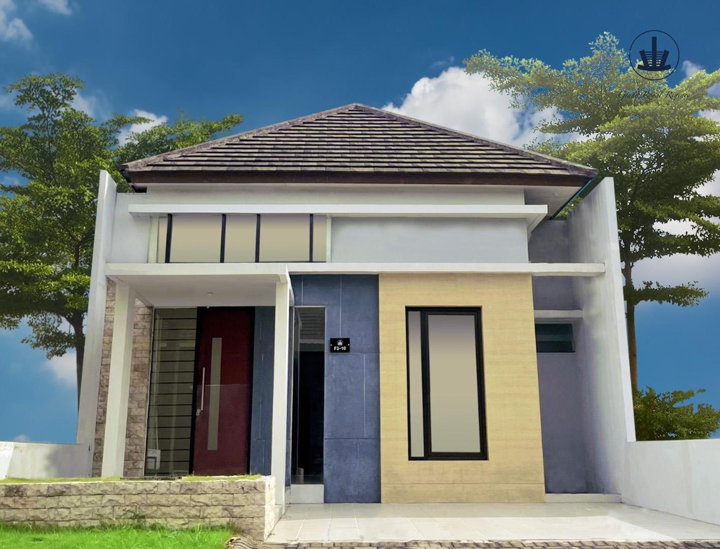 Foto eksterior tipe rumah Tipe 75/112 di Grand Royal Regency Taman, Sidoarjo