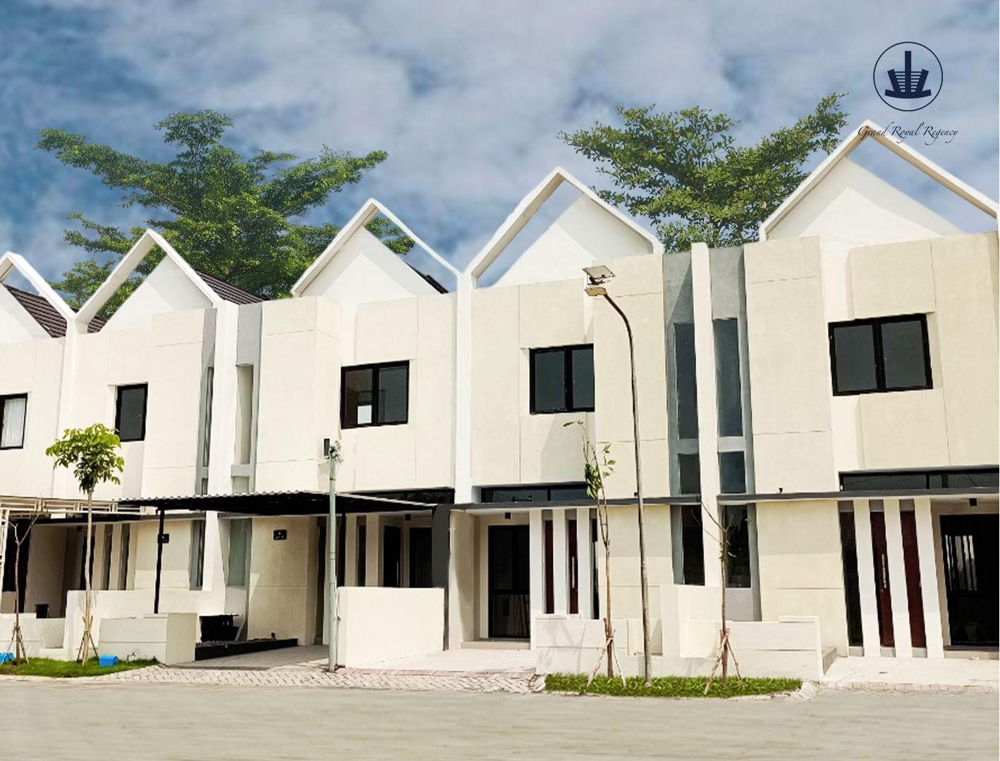 Foto eksterior tipe rumah Tipe 75/77 di Grand Royal Regency Taman, Sidoarjo