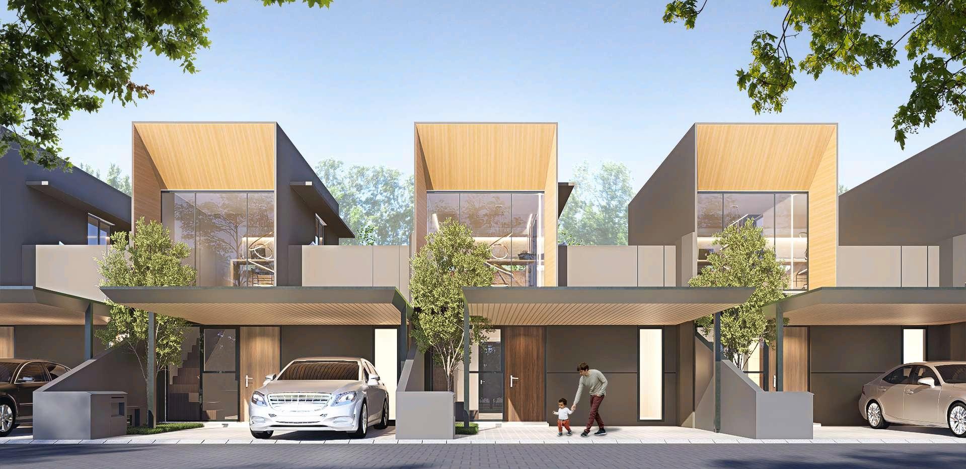 Foto eksterior tipe rumah Tipe 60/72 di Woodville Residence Buduran, Sidoarjo