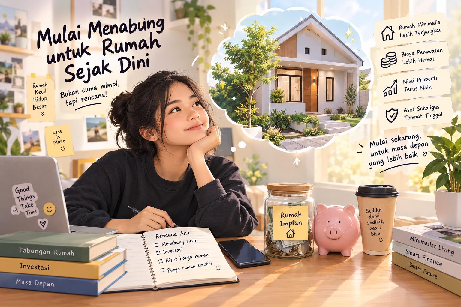 Thumbnail artikel Mengapa Generasi Muda Perlu Mulai Menabung untuk Rumah Sejak Dini - Berita & Artikel Rumah Sidoarjo