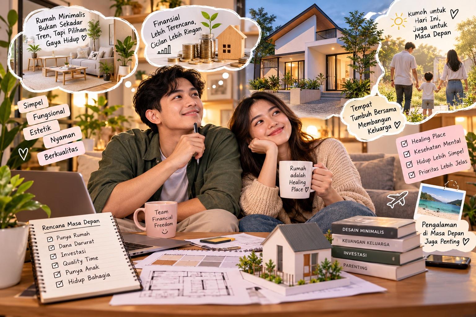 Thumbnail artikel Rumah Minimalis dan Perencanaan Masa Depan Pasangan Muda: Investasi Gaya Hidup atau Sekadar Tren Semata? - Berita & Artikel Rumah Sidoarjo