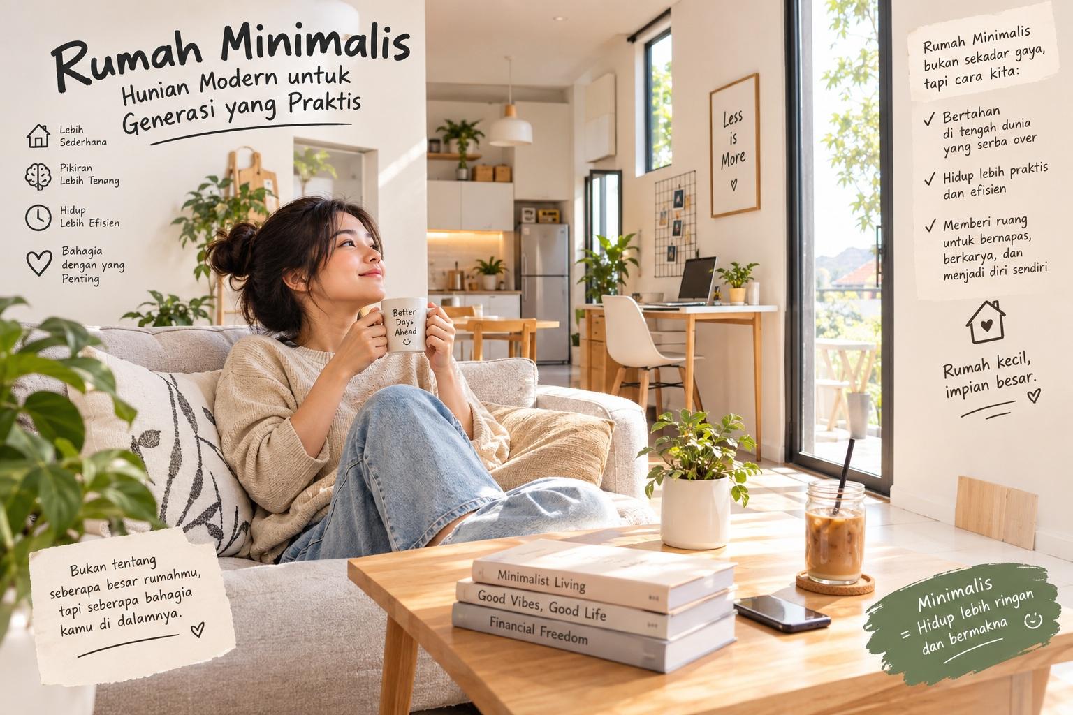 Thumbnail artikel Rumah Minimalis: Hunian Modern untuk Generasi yang Praktis - Berita & Artikel Rumah Sidoarjo
