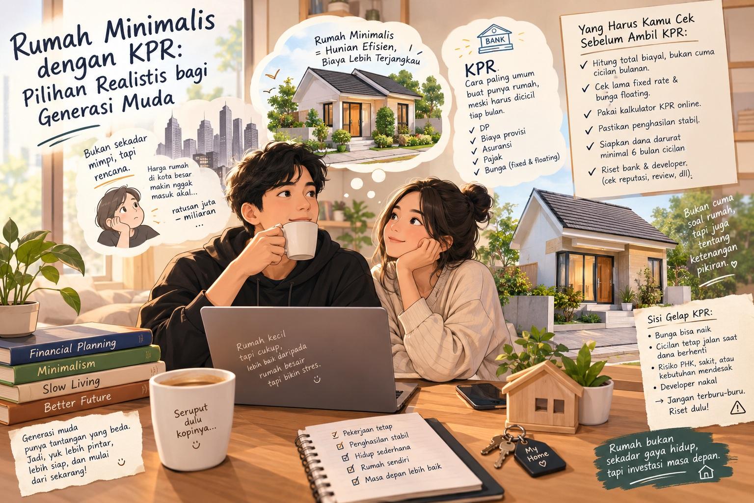 Thumbnail artikel Rumah Minimalis dengan KPR: Pilihan Realistis bagi Generasi Muda - Berita & Artikel Rumah Sidoarjo