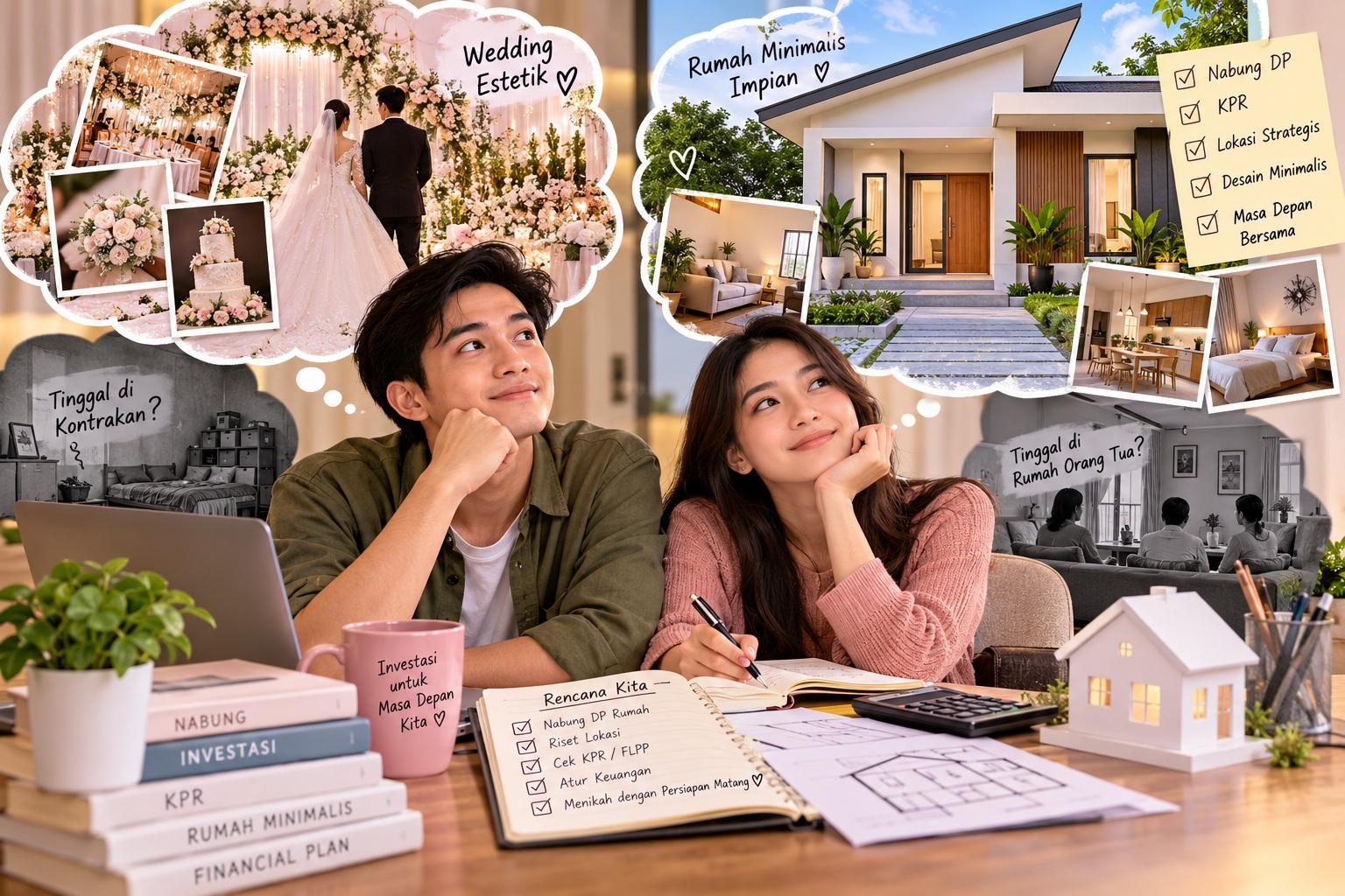 Thumbnail artikel Love is in the Air, Tapi Rumah Juga Perlu di Udara? Mengapa Milenial Perlu Memikirkan Rumah Sebelum Menikah - Berita & Artikel Rumah Sidoarjo