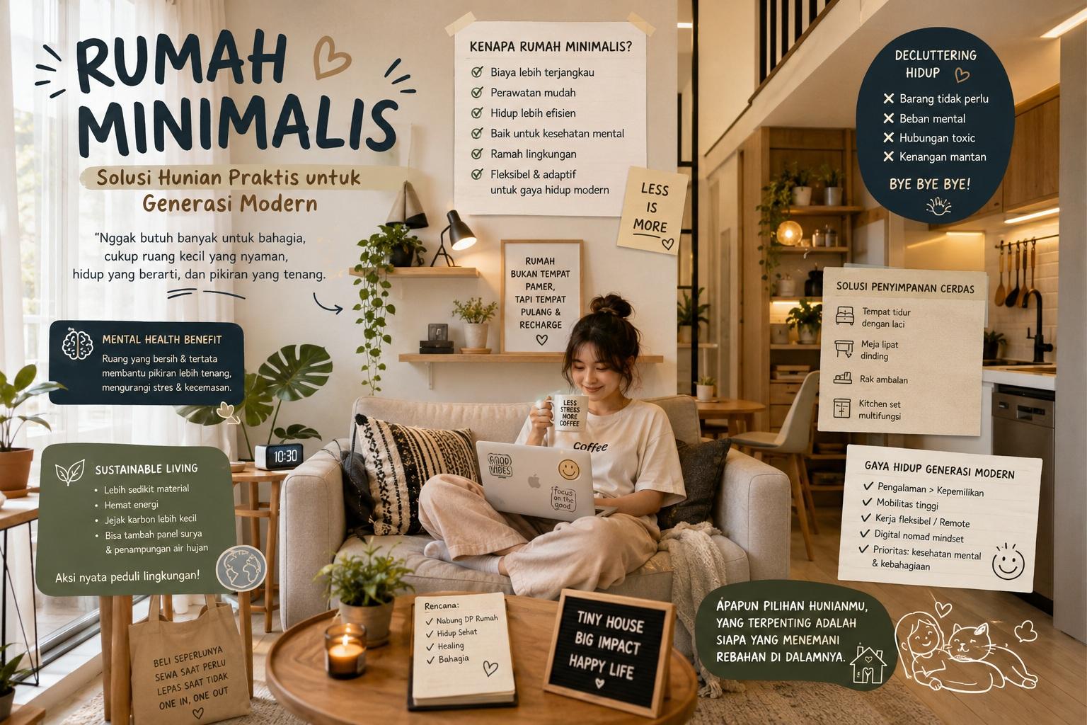Thumbnail artikel Rumah Minimalis: Solusi Hunian Praktis untuk Generasi Modern - Berita & Artikel Rumah Sidoarjo
