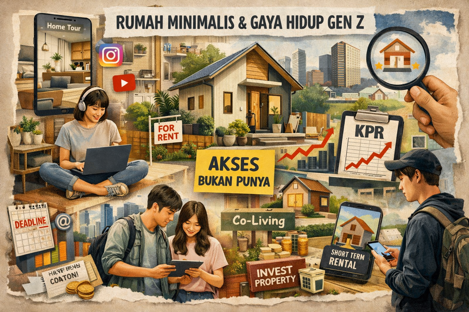 Thumbnail artikel Rumah Minimalis dan Perubahan Pola Konsumsi Generasi Z: Bukan Sekadar Gaya, Tapi Perlawanan - Berita & Artikel Rumah Sidoarjo