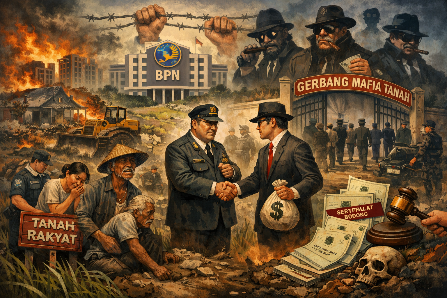 Thumbnail artikel BPN, Ketika Negara Tampak Rakus atas Hak Rakyat dan Mafia Tanah Tumbuh Subur - Berita & Artikel Rumah Sidoarjo