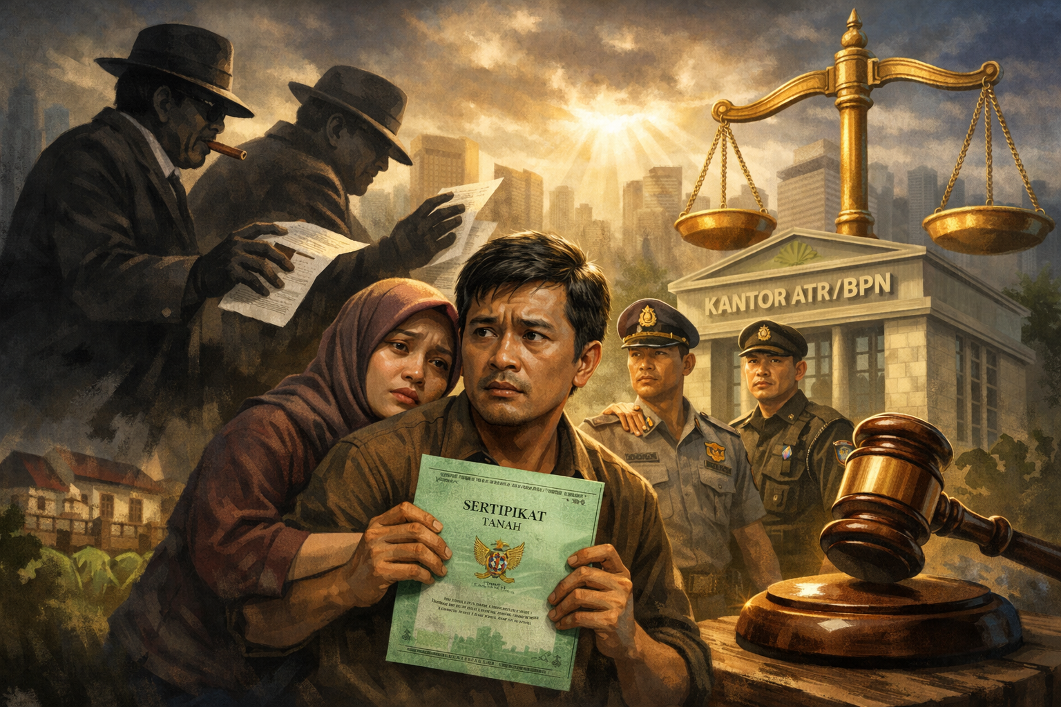 Thumbnail artikel Mafia Tanah Masih Berkeliaran, Hukum Harus Tegas Tanpa Kompromi - Berita & Artikel Rumah Sidoarjo