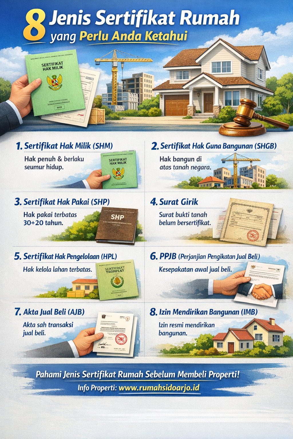 Thumbnail artikel 8 Jenis Sertifikat Rumah yang Perlu Anda Ketahui - Berita & Artikel Rumah Sidoarjo