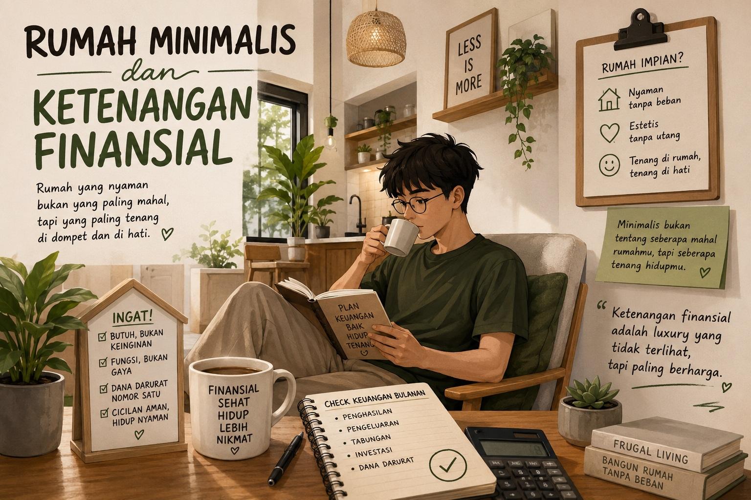 Thumbnail artikel Rumah Minimalis dan Ketenangan Finansial - Berita & Artikel Rumah Sidoarjo
