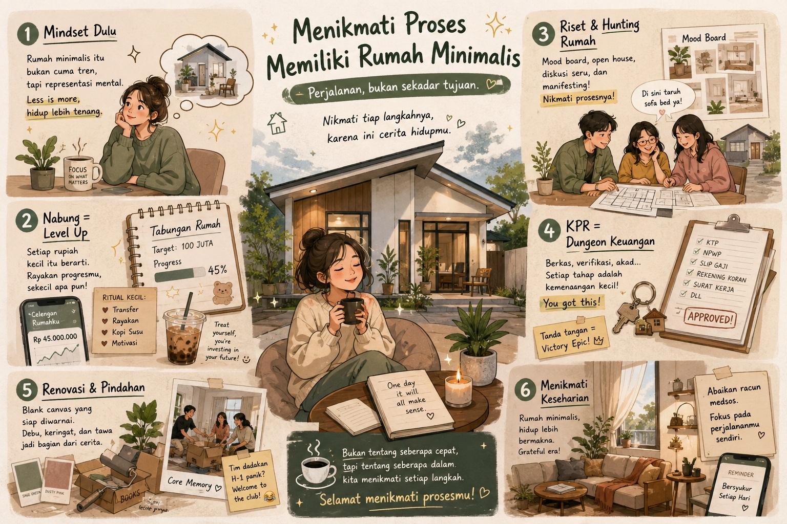 Thumbnail artikel Cara Menikmati Proses Memiliki Rumah - Berita & Artikel Rumah Sidoarjo