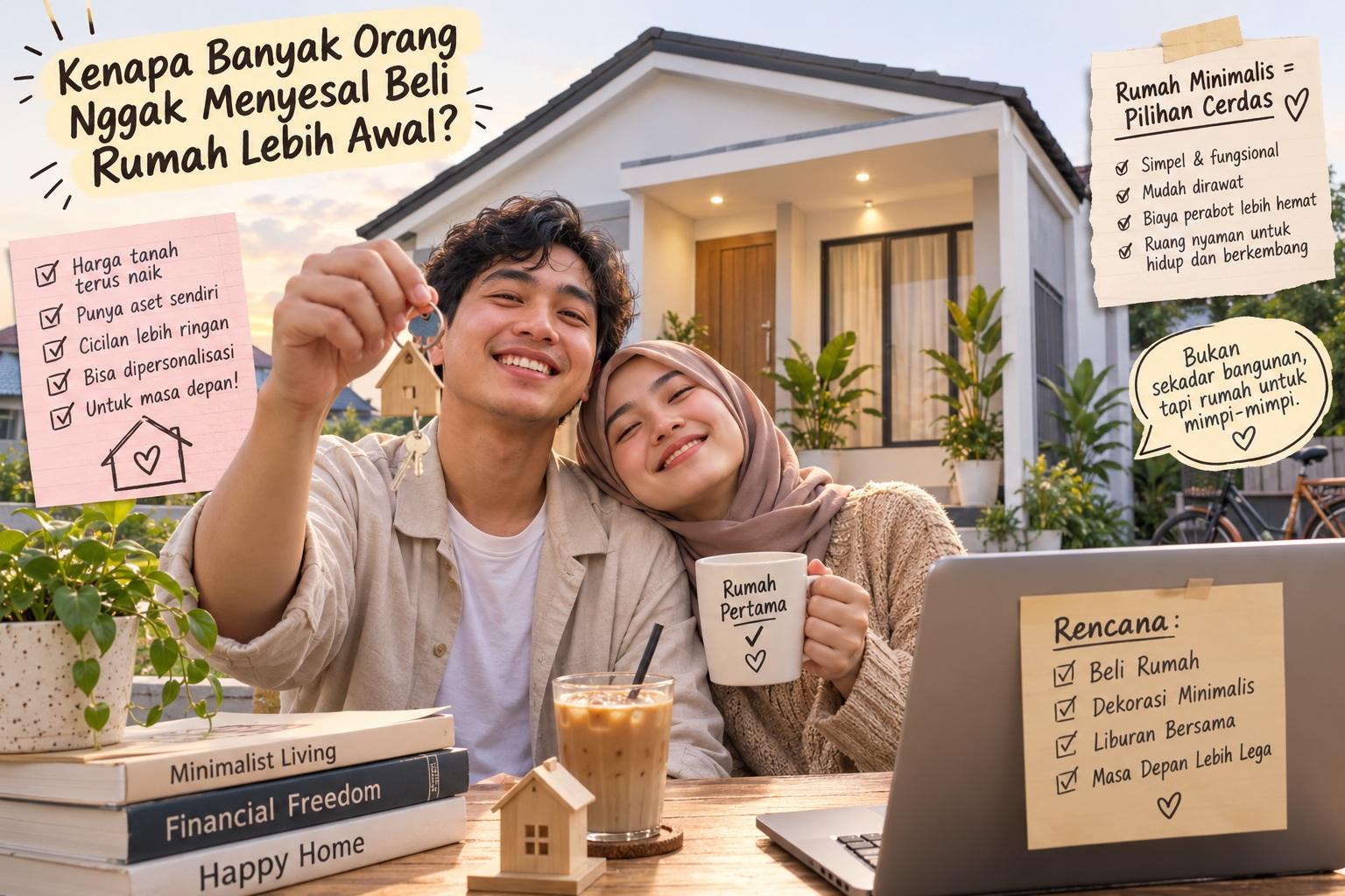 Thumbnail artikel Mengapa Banyak Orang Tidak Menyesal Membeli Rumah Lebih Awal - Berita & Artikel Rumah Sidoarjo