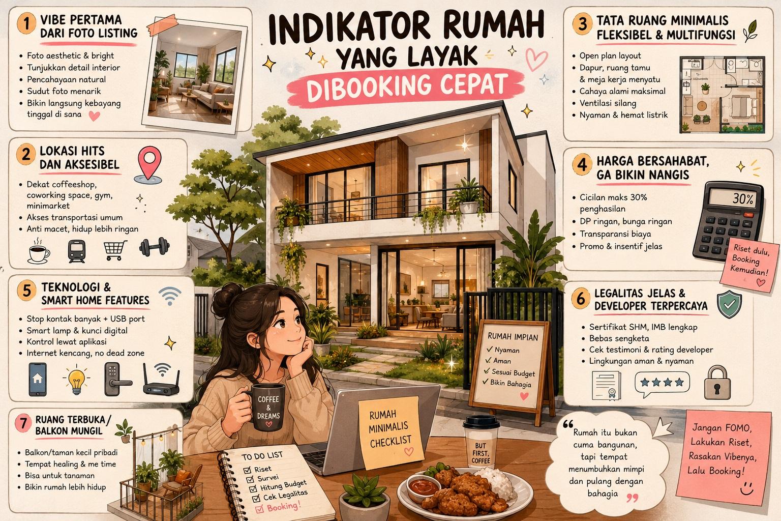 Thumbnail artikel Indikator Rumah yang Layak Dibooking Cepat - Berita & Artikel Rumah Sidoarjo