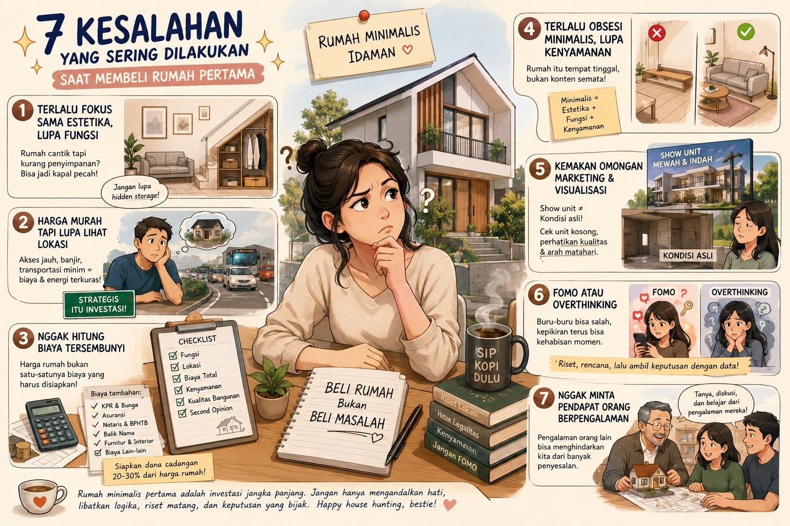 Thumbnail artikel Kesalahan yang Sering Dilakukan Saat Membeli Rumah Pertama  - Berita & Artikel Rumah Sidoarjo