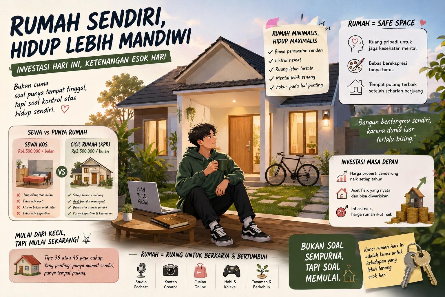 Thumbnail artikel Kenapa Memiliki Rumah Sendiri Penting bagi Generasi Muda - Berita & Artikel Rumah Sidoarjo