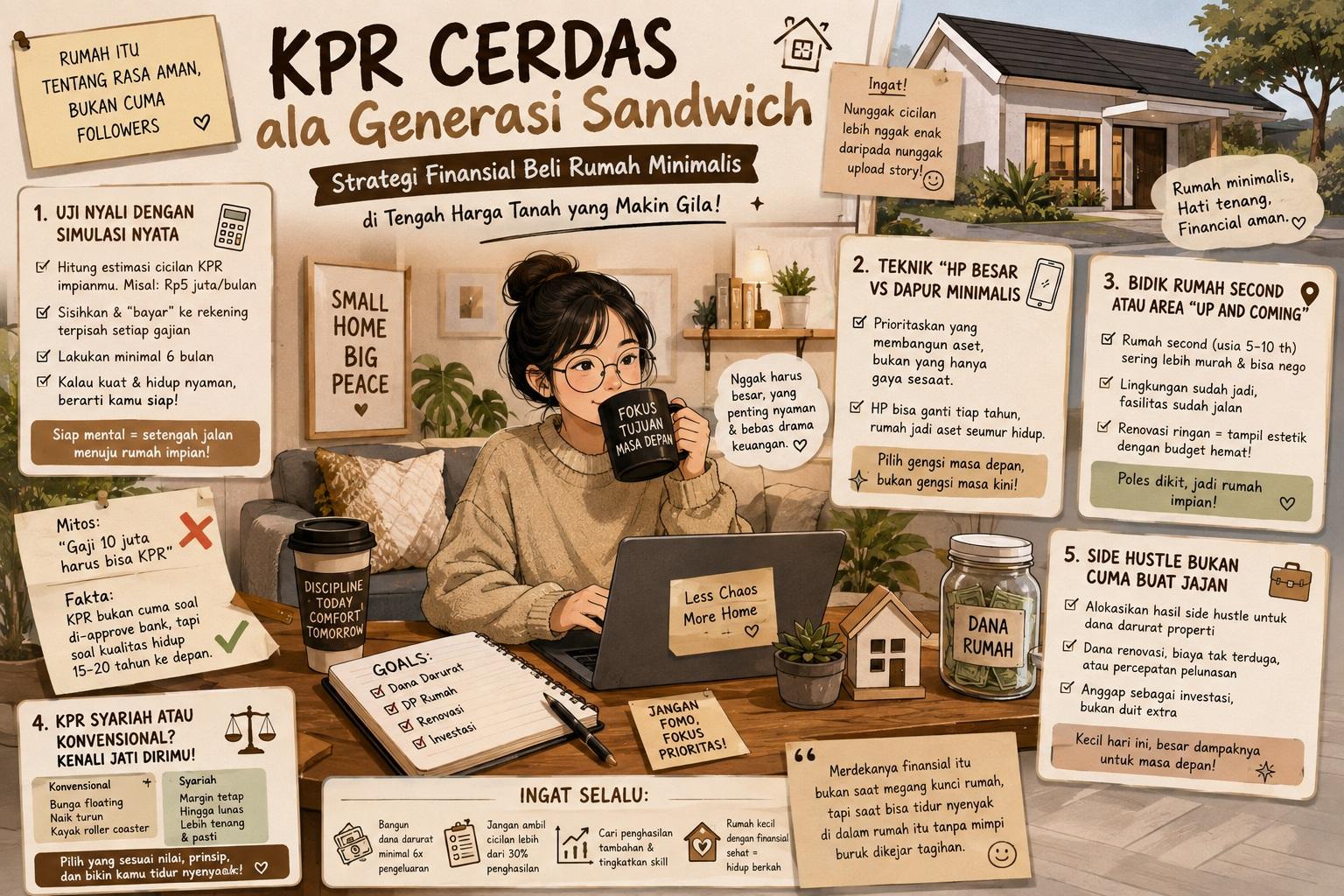 Thumbnail artikel KPR Rumah Minimalis dan Strategi Finansial Generasi Muda - Berita & Artikel Rumah Sidoarjo