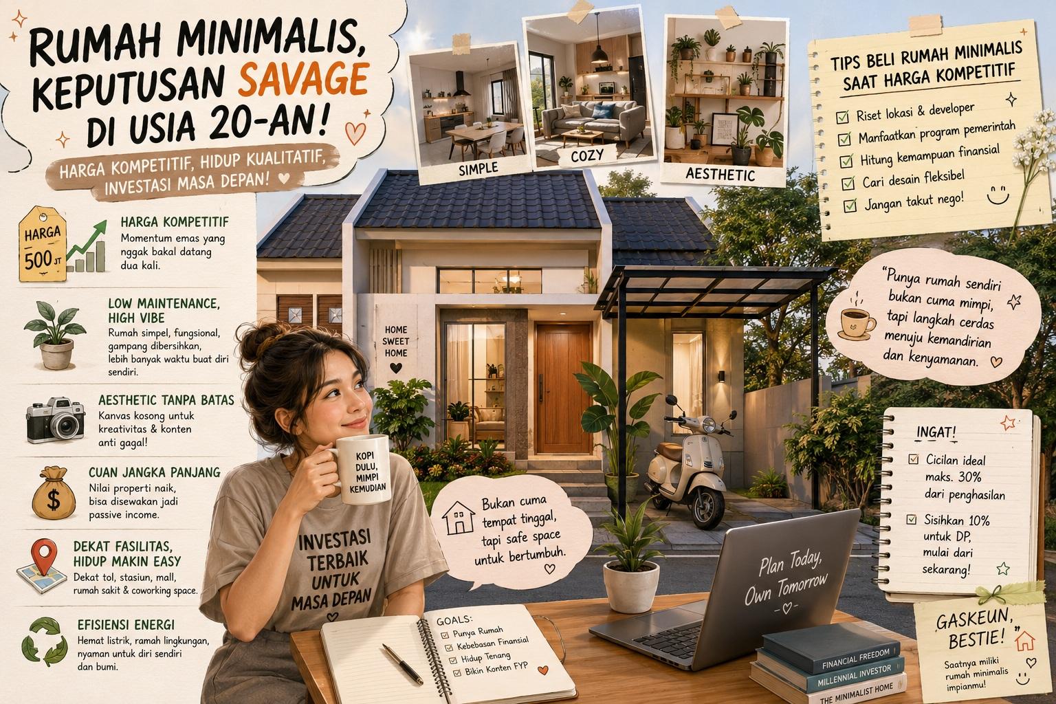 Thumbnail artikel Keuntungan Membeli Rumah Minimalis Saat Harga Masih Kompetitif  - Berita & Artikel Rumah Sidoarjo