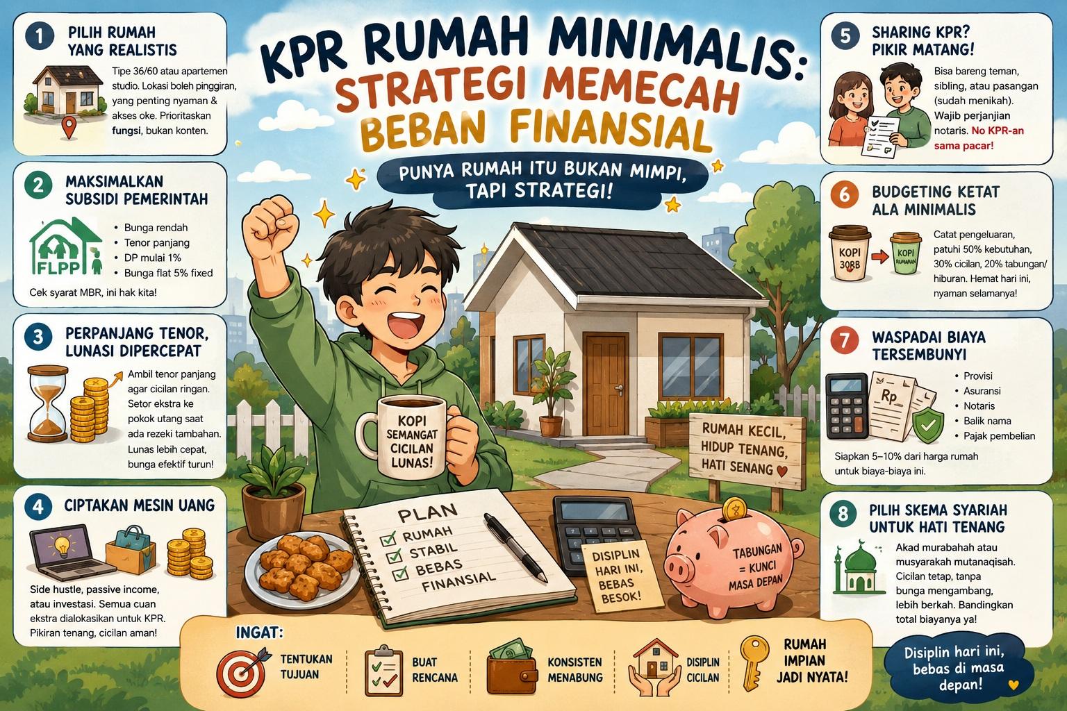 Thumbnail artikel KPR Rumah Minimalis: Strategi Memecah Beban Finansial - Berita & Artikel Rumah Sidoarjo
