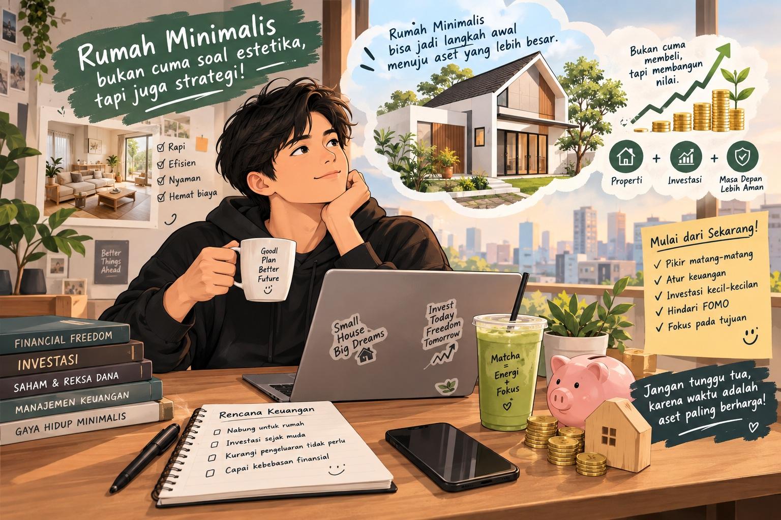 Thumbnail artikel Rumah Minimalis dan Pentingnya Membangun Aset Sejak Usia Muda - Berita & Artikel Rumah Sidoarjo