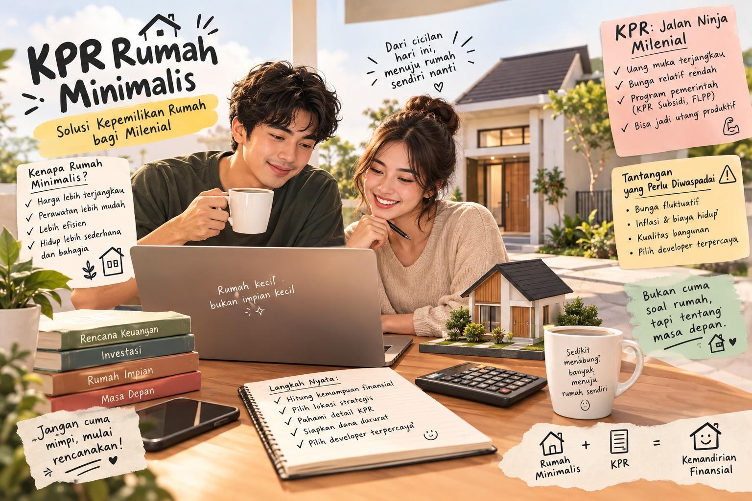 Thumbnail artikel KPR Rumah Minimalis: Solusi Kepemilikan Rumah bagi Milenial - Berita & Artikel Rumah Sidoarjo