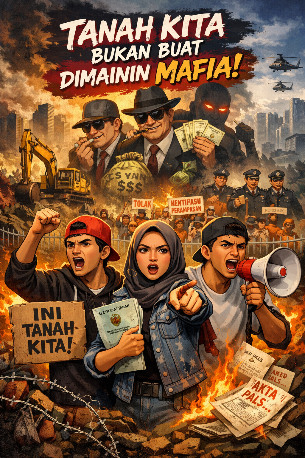Thumbnail artikel Tanah Kita Bukan Buat Dimainin Mafia - Berita & Artikel Rumah Sidoarjo