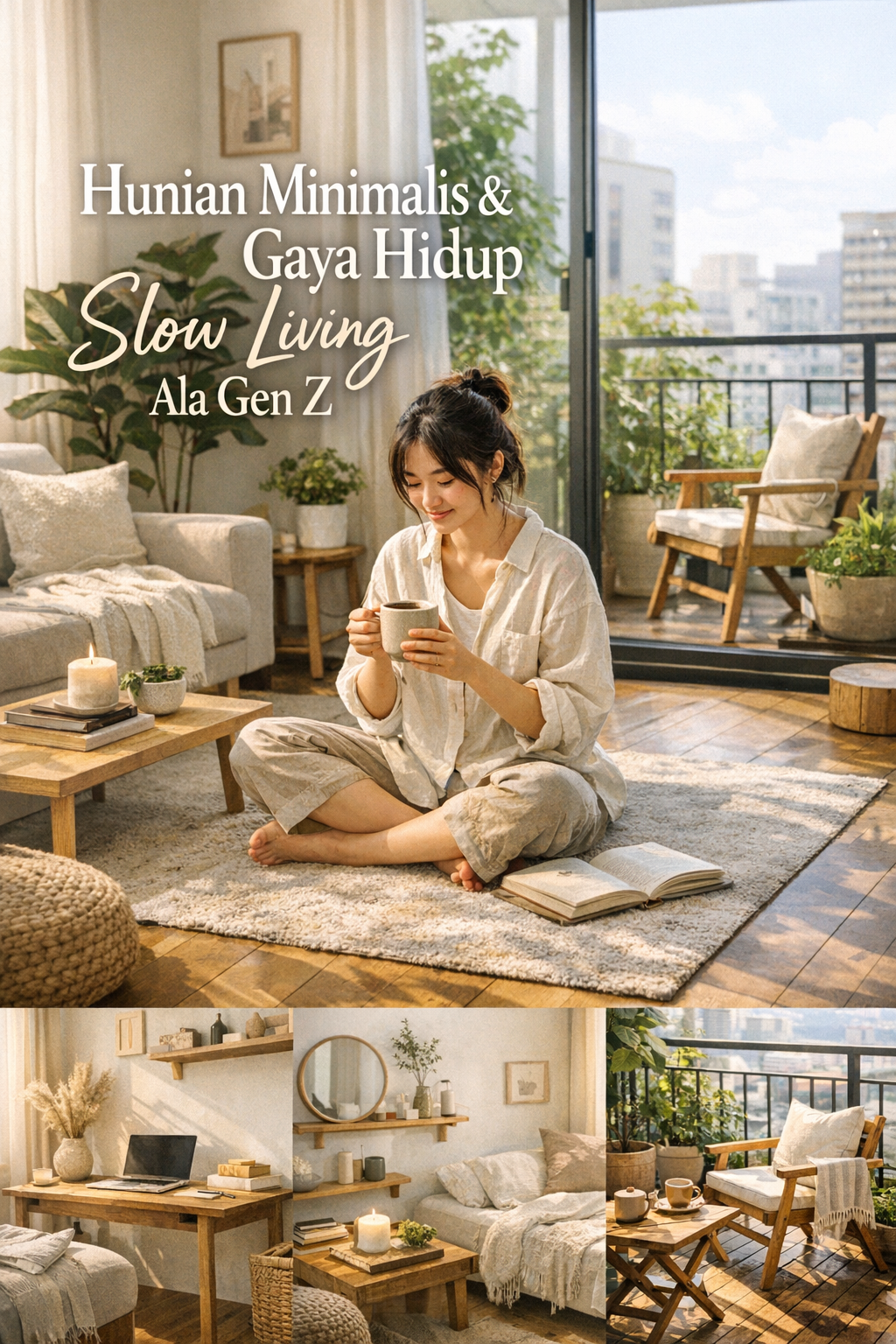 Thumbnail artikel Hunian Minimalis dan Gaya Hidup Slow Living Ala Gen Z - Berita & Artikel Rumah Sidoarjo