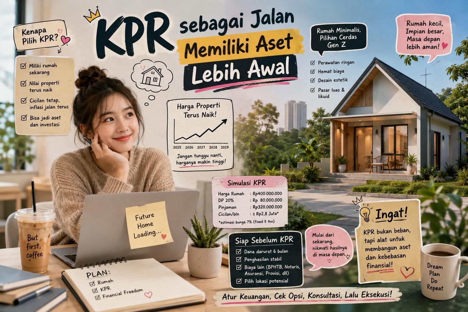 Thumbnail artikel KPR sebagai Jalan Memiliki Aset Lebih Awal - Berita & Artikel Rumah Sidoarjo
