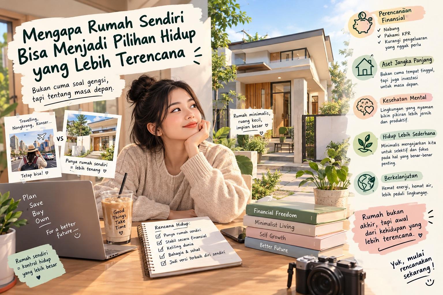 Thumbnail artikel Mengapa Rumah Sendiri Bisa Menjadi Pilihan Hidup yang Lebih Terencana - Berita & Artikel Rumah Sidoarjo