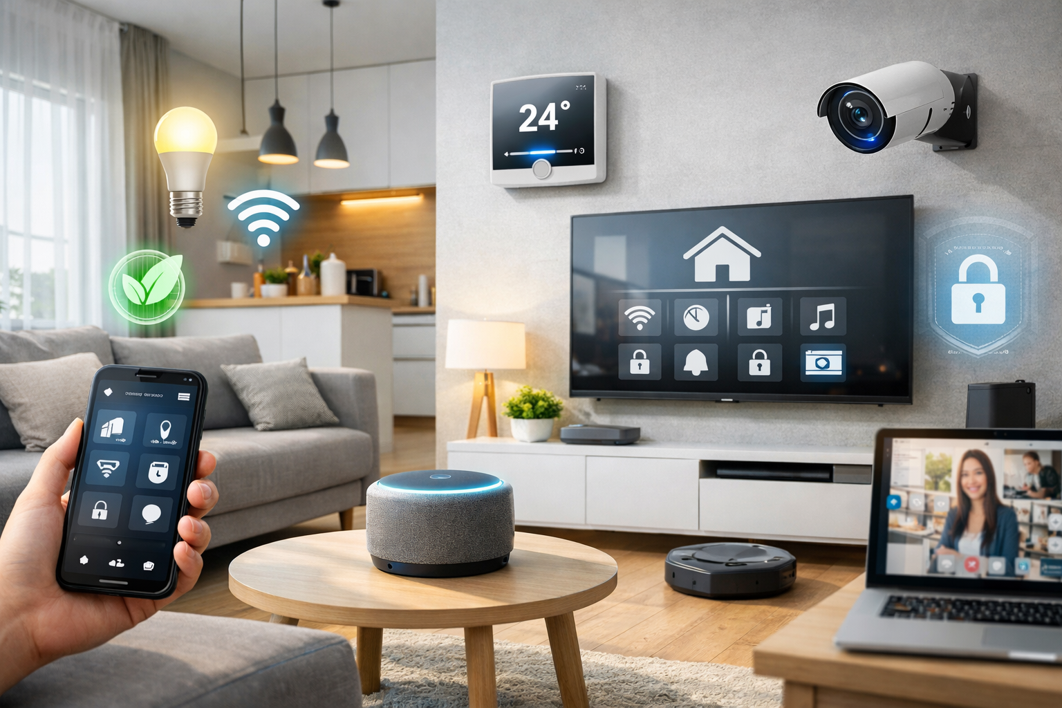 Thumbnail artikel Rumah Minimalis dengan Sentuhan Teknologi Smart Home: Simpel, Canggih, dan Relevan Buat Gen Z - Berita & Artikel Rumah Sidoarjo