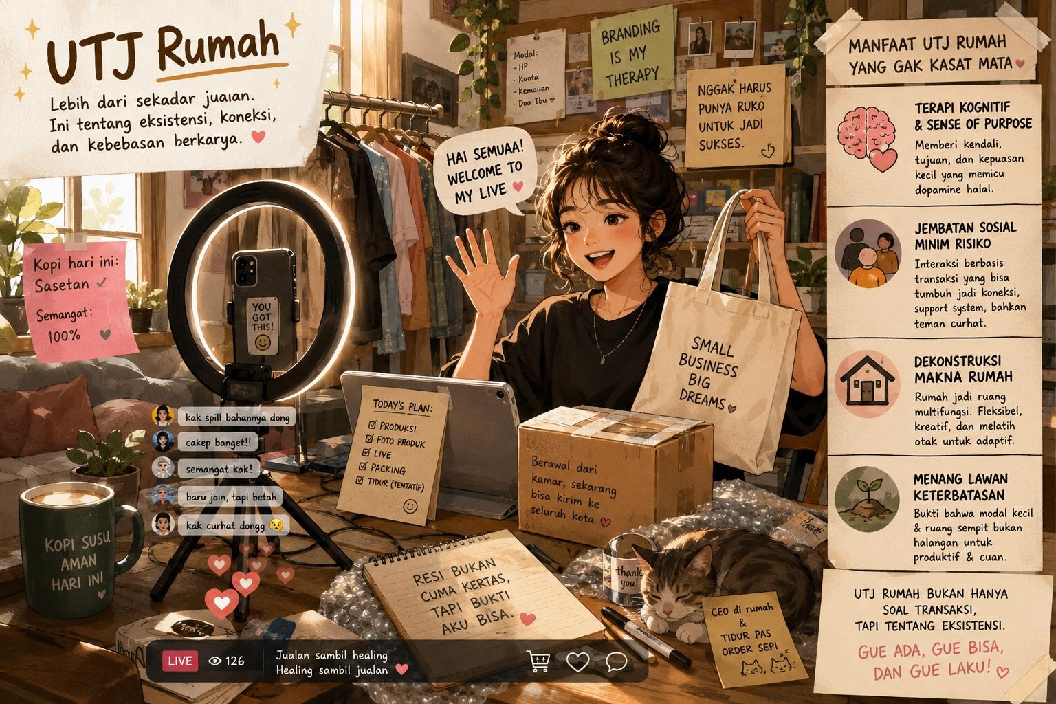 Thumbnail artikel Judul: UTJ Rumah Itu Bukan Cuma soal Cuan Receh, tapi Juga Healing yang Sering Gagal Kita Pahami - Berita & Artikel Rumah Sidoarjo