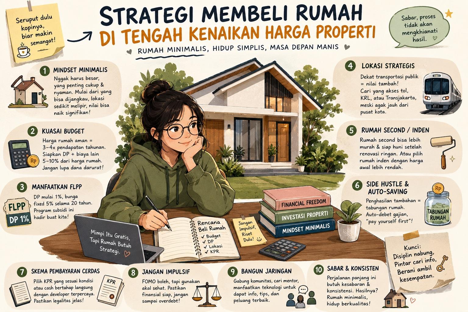 Thumbnail artikel Strategi Membeli Rumah di Tengah Kenaikan Harga Properti - Berita & Artikel Rumah Sidoarjo