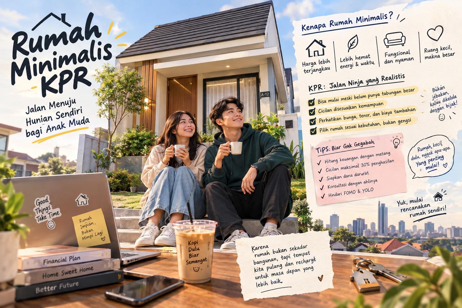 Thumbnail artikel Rumah Minimalis KPR: Jalan Menuju Hunian Sendiri bagi Anak Muda - Berita & Artikel Rumah Sidoarjo