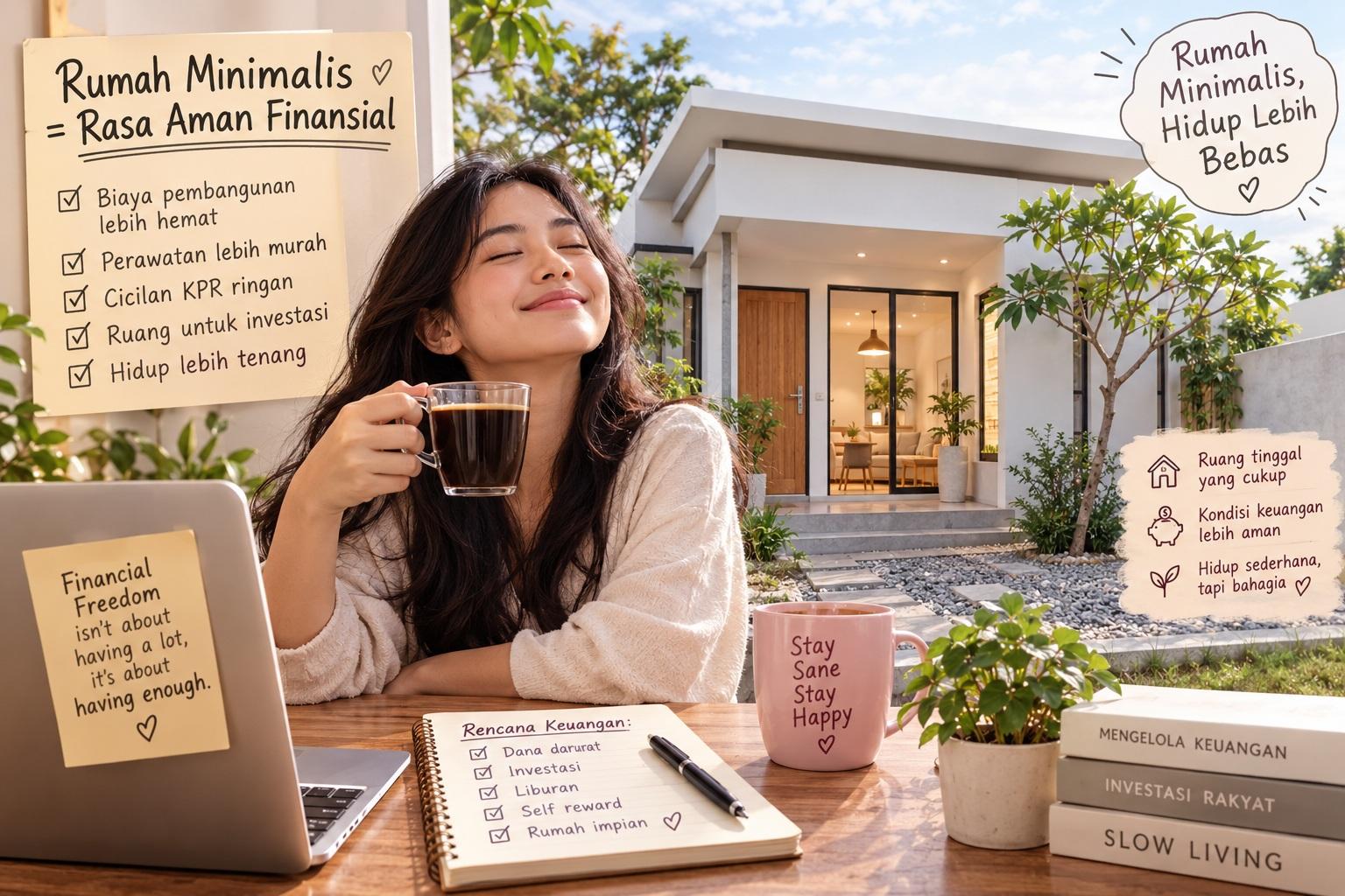 Thumbnail artikel Rumah Minimalis dan Rasa Aman Finansial - Berita & Artikel Rumah Sidoarjo