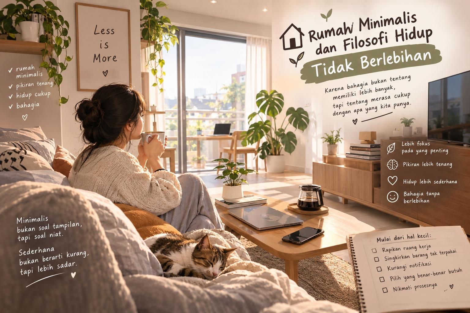 Thumbnail artikel Rumah Minimalis dan Filosofi Hidup Tidak Berlebihan - Berita & Artikel Rumah Sidoarjo