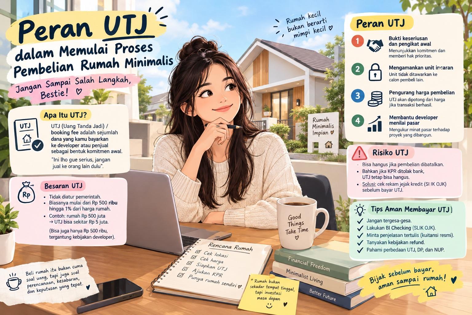Thumbnail artikel Peran UTJ dalam Memulai Proses Pembelian Rumah Minimalis: Jangan Sampai Salah Langkah, Bestie! - Berita & Artikel Rumah Sidoarjo