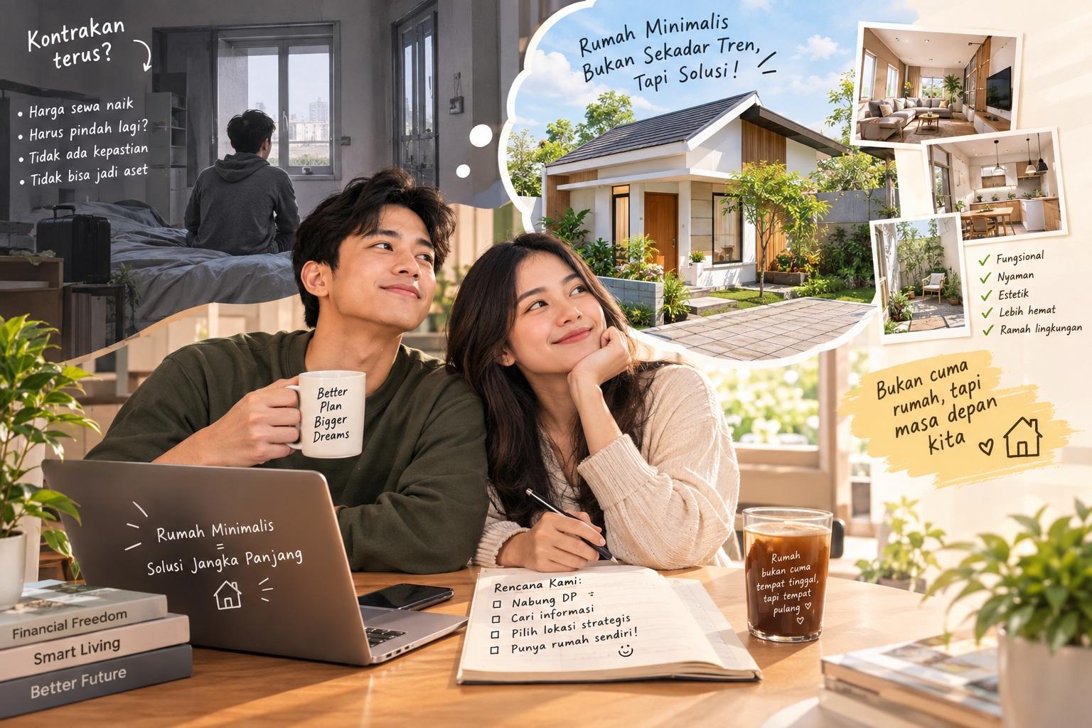 Thumbnail artikel Rumah Minimalis sebagai Solusi Jangka Panjang bagi Generasi yang Tidak Ingin Terus Mengontrak - Berita & Artikel Rumah Sidoarjo
