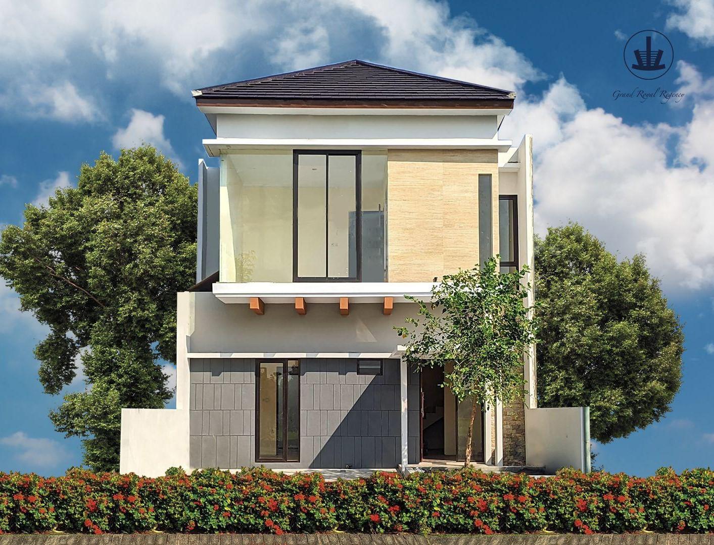 Foto eksterior tipe rumah Tipe 130/112 di Grand Royal Regency Taman, Sidoarjo